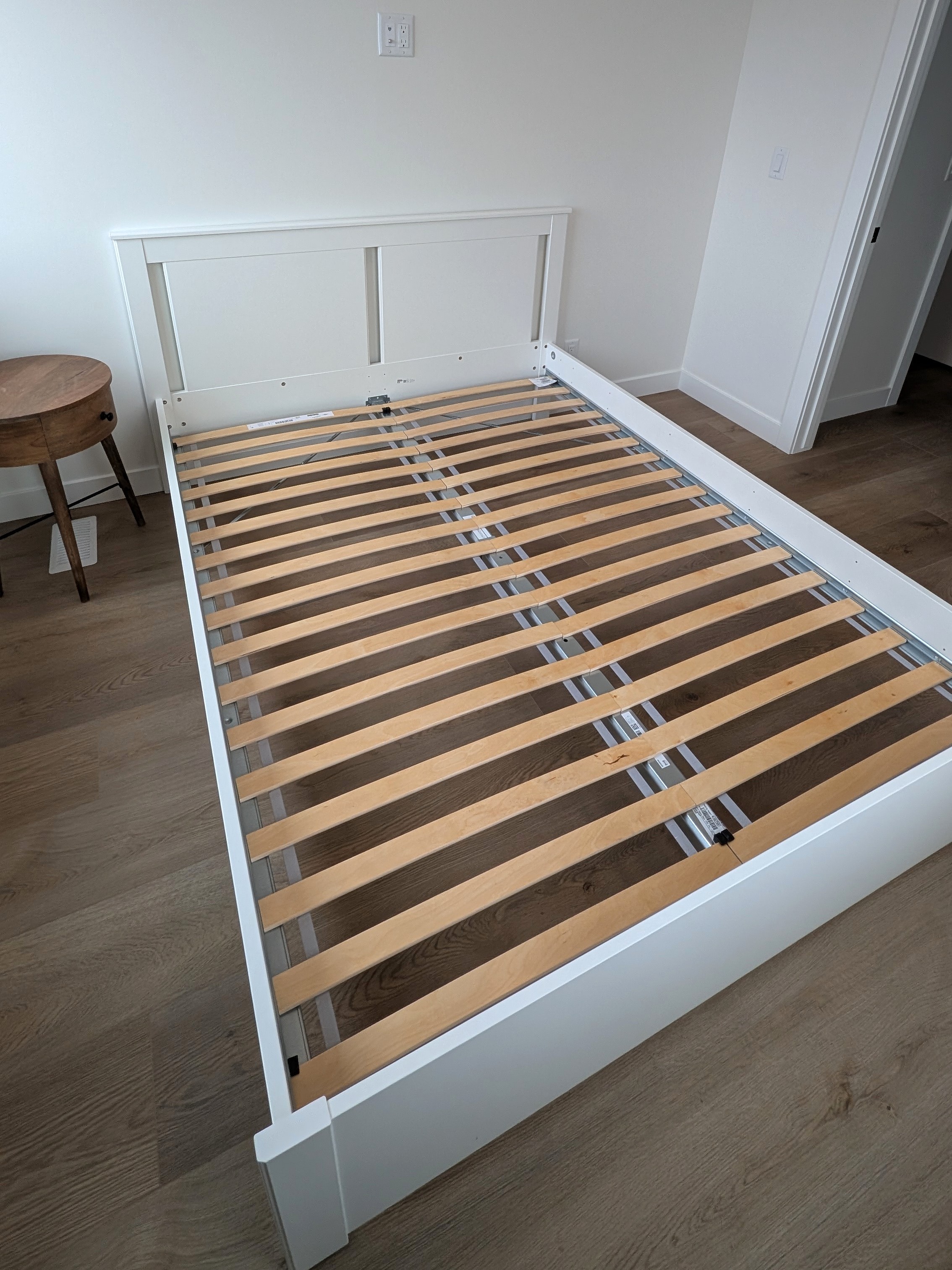 IKEA MALM bed frame assembled in Calgary NW.