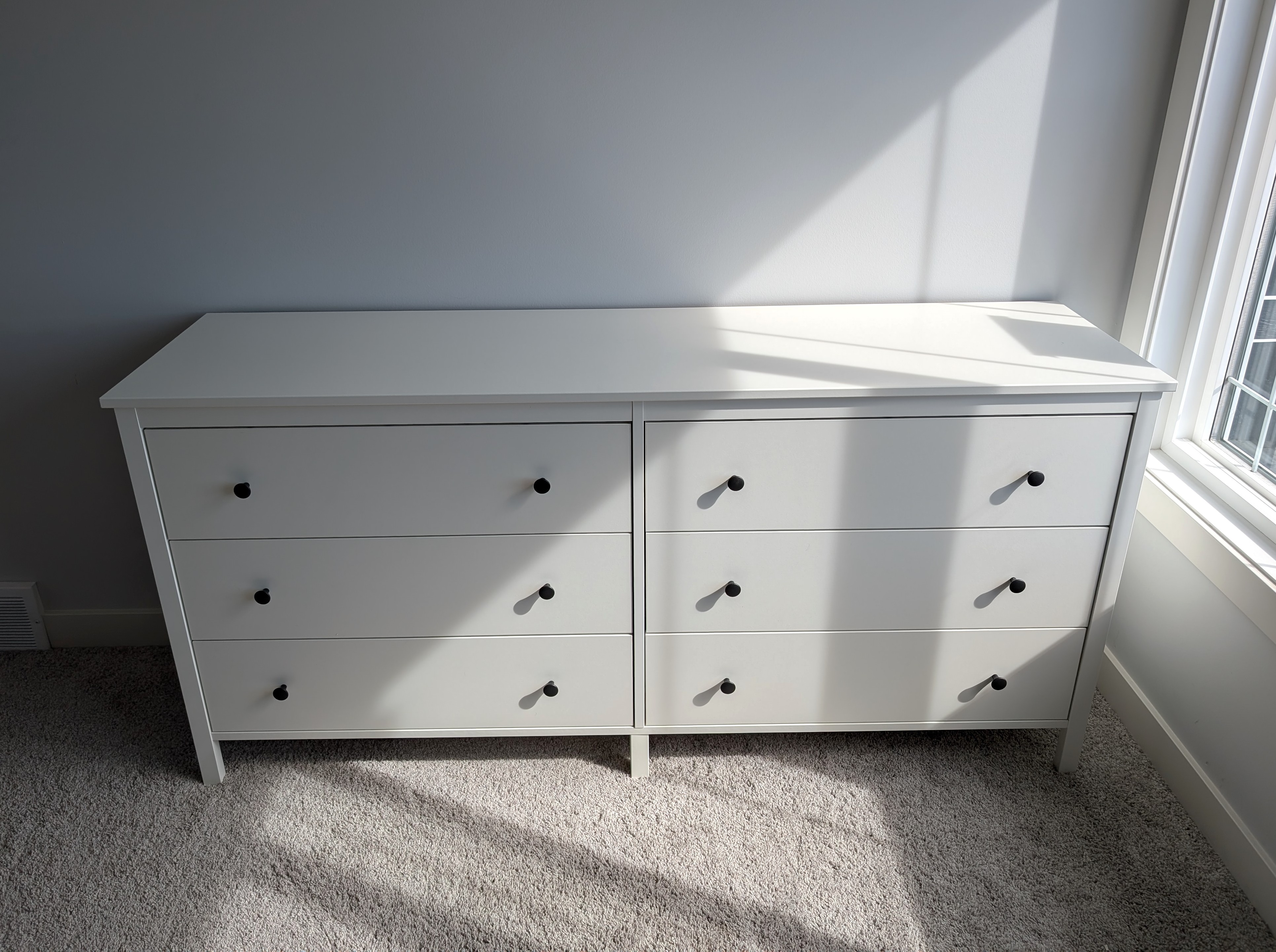 JYSK STOKE 6-drawer chest assembled in Calgary NE.